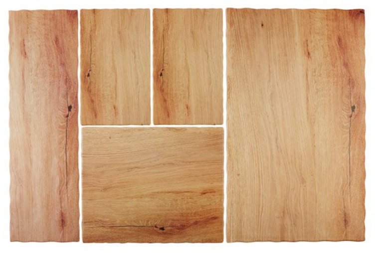 Tablett OAK LIGHT GN 1/1 Melamin 530 x 325 mm