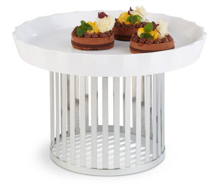 Buffetständer -APS PLUS- Baskets Ø 21cm Metall verchromt