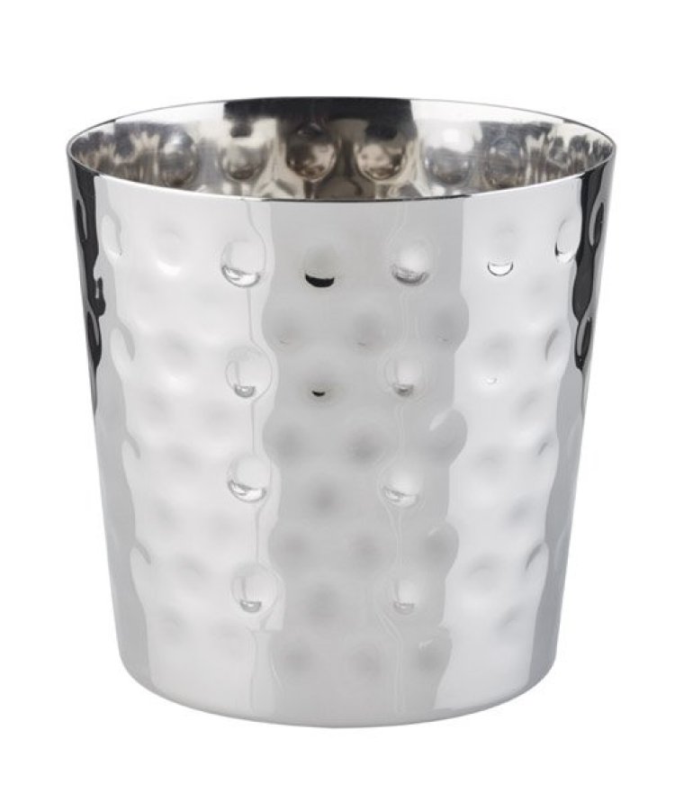 Servier-Eimer SNACK HOLDER 0,3 l gehämmert Edelstahl
