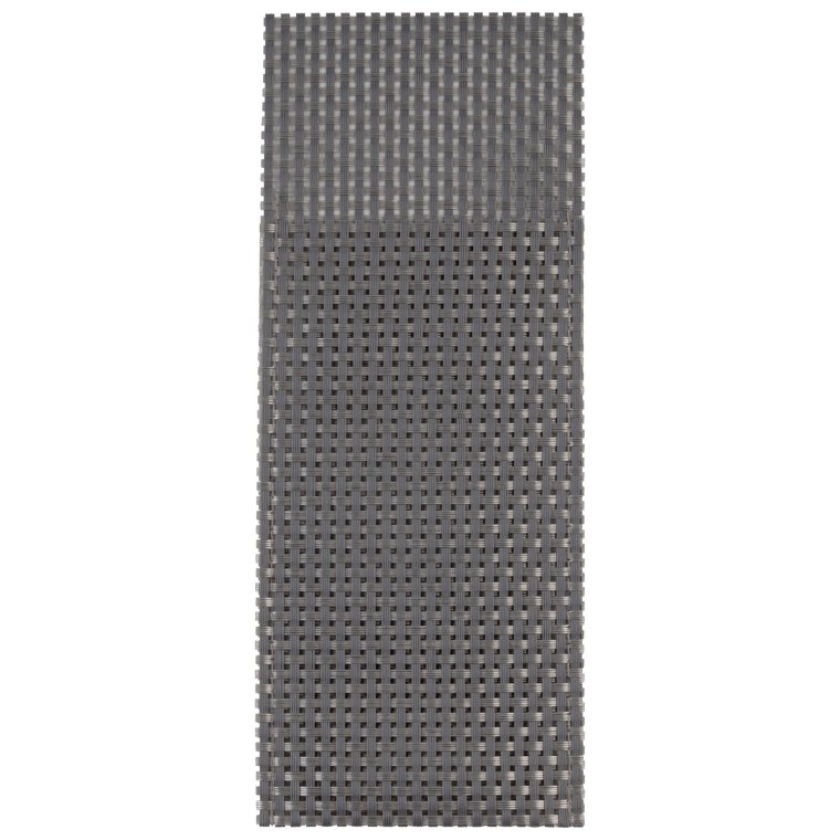 Servietten- und Bestecktaschen silvergrau 6er Pack 240 x 90 mm