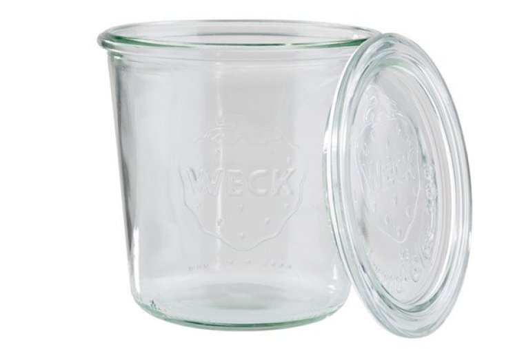 Weck-Glas mit Deckel 580 ml 2er-Pack