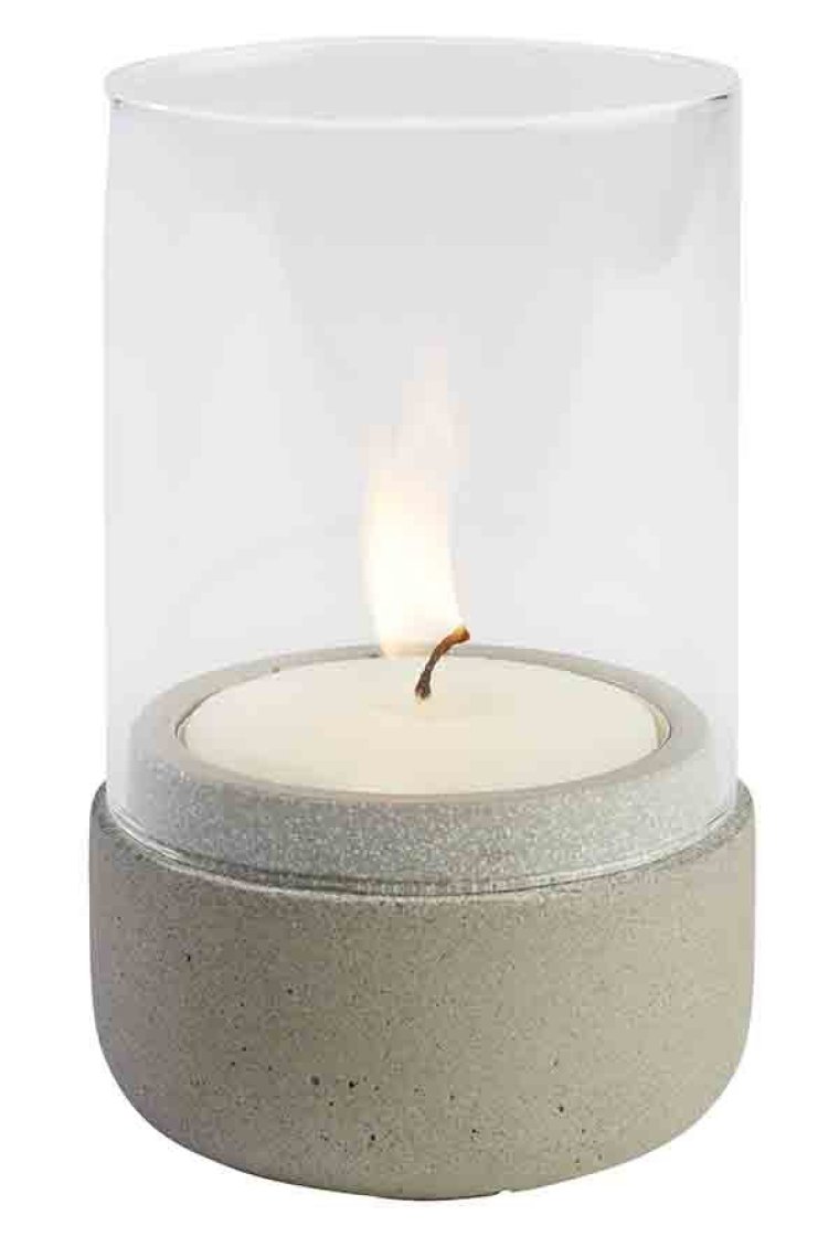 Windlicht 75 x mm Glas