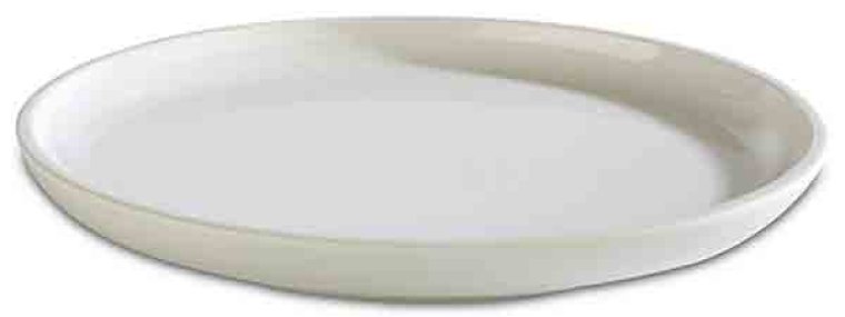 Teller flach -ASIA PLUS- Ø 16 cm weiß/weiß