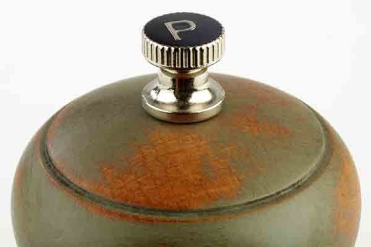 Pfeffermühle -PROFESSIONAL- 15 cm vintaqge oliv