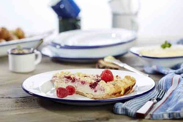 Teller flach Ø 26 cm -ENAMELWARE-