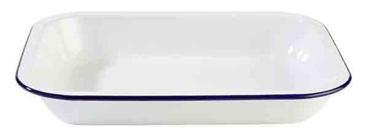 Schale 28 x 23 cm -ENAMELWARE-