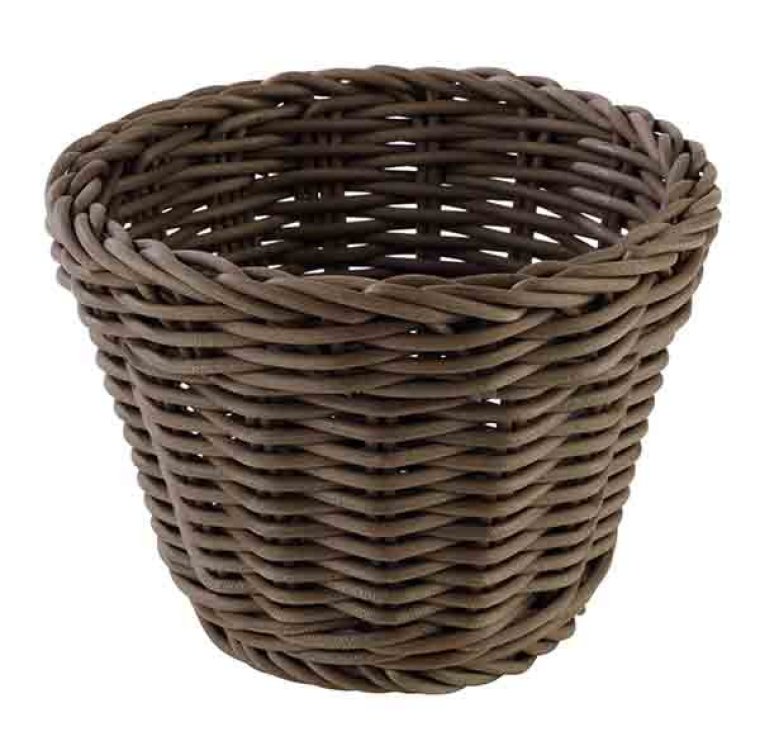 Korb rund Ø 13 cm mokka