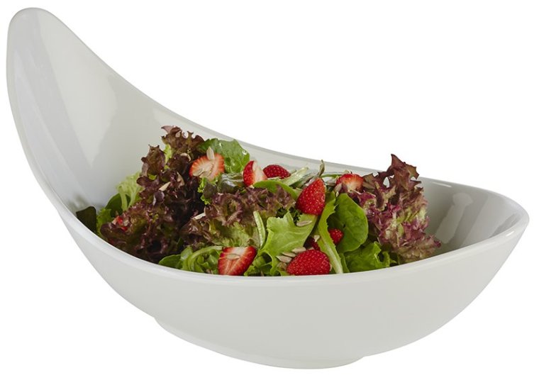 Schale GLOBAL BUFFET 44 x 25 cm weiß