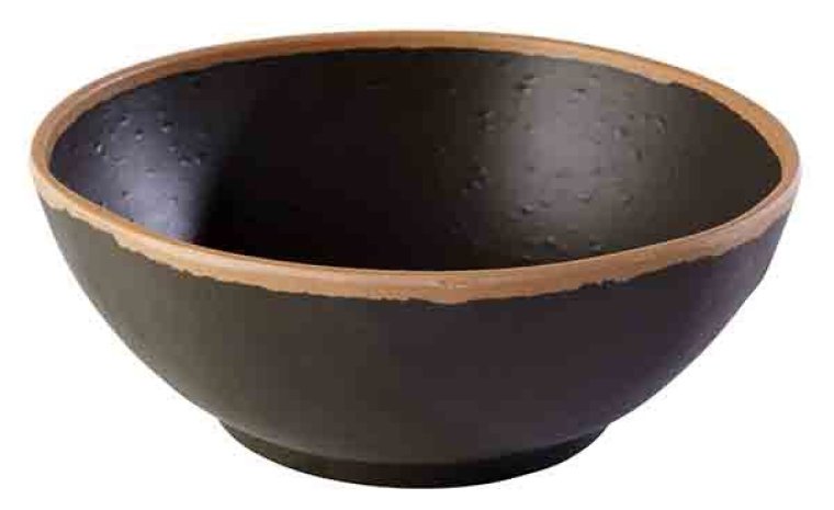 Schale -CROCKER- Ø 21 cm braun