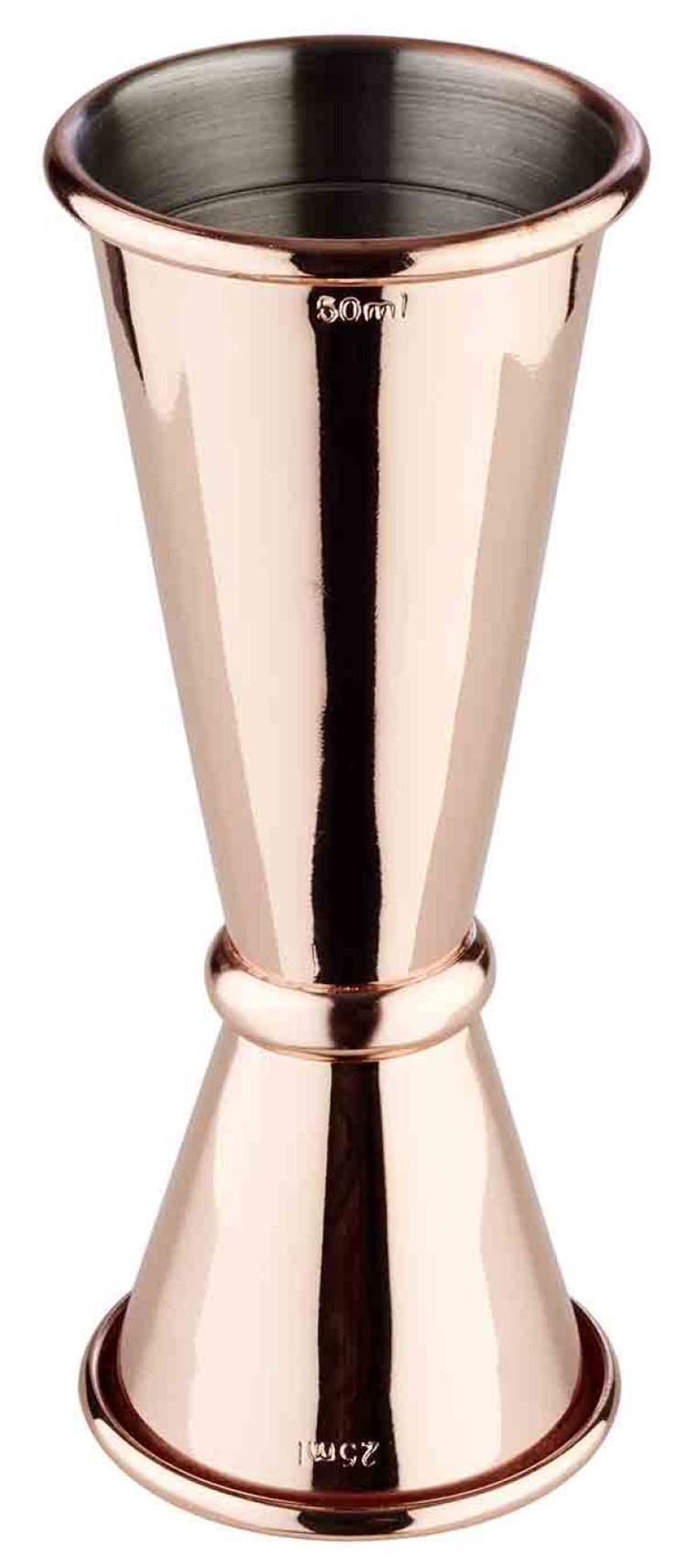 Cocktail-Doppelmaß 45 x mm Edelstahl