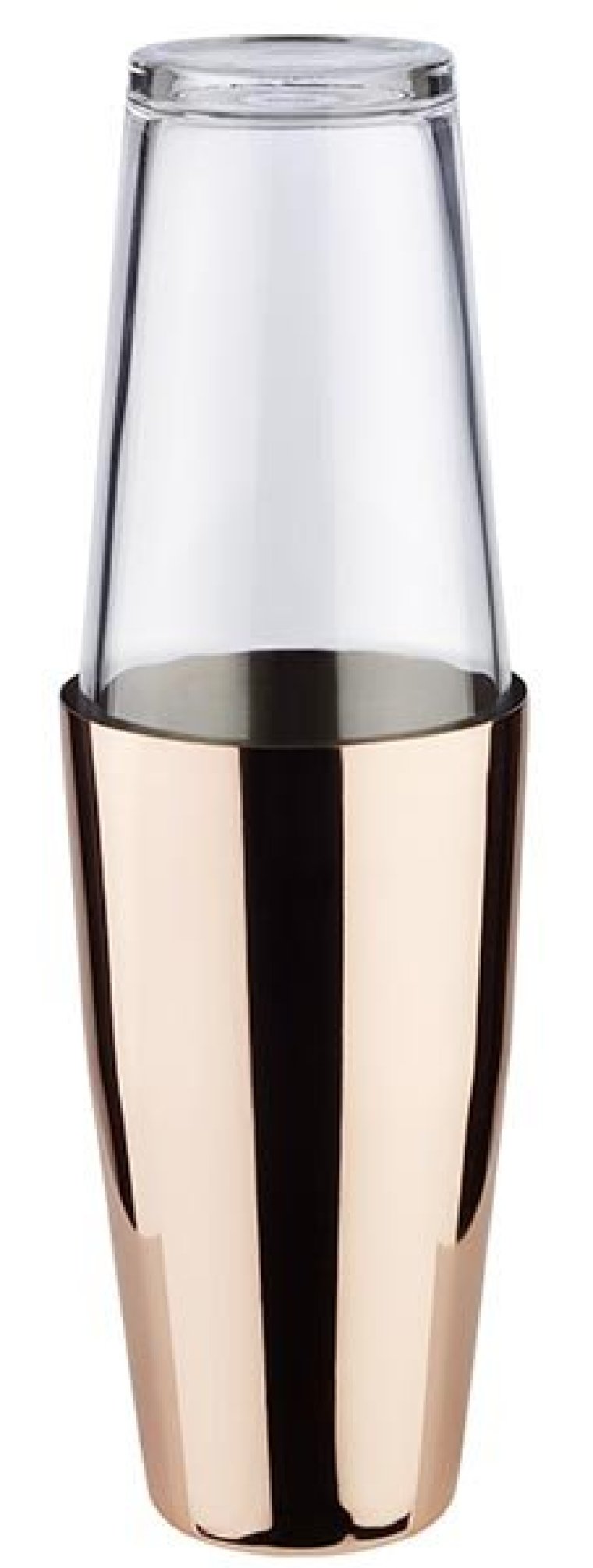 Boston Shaker, 2-teiliges Set 95 x mm Edelstahl