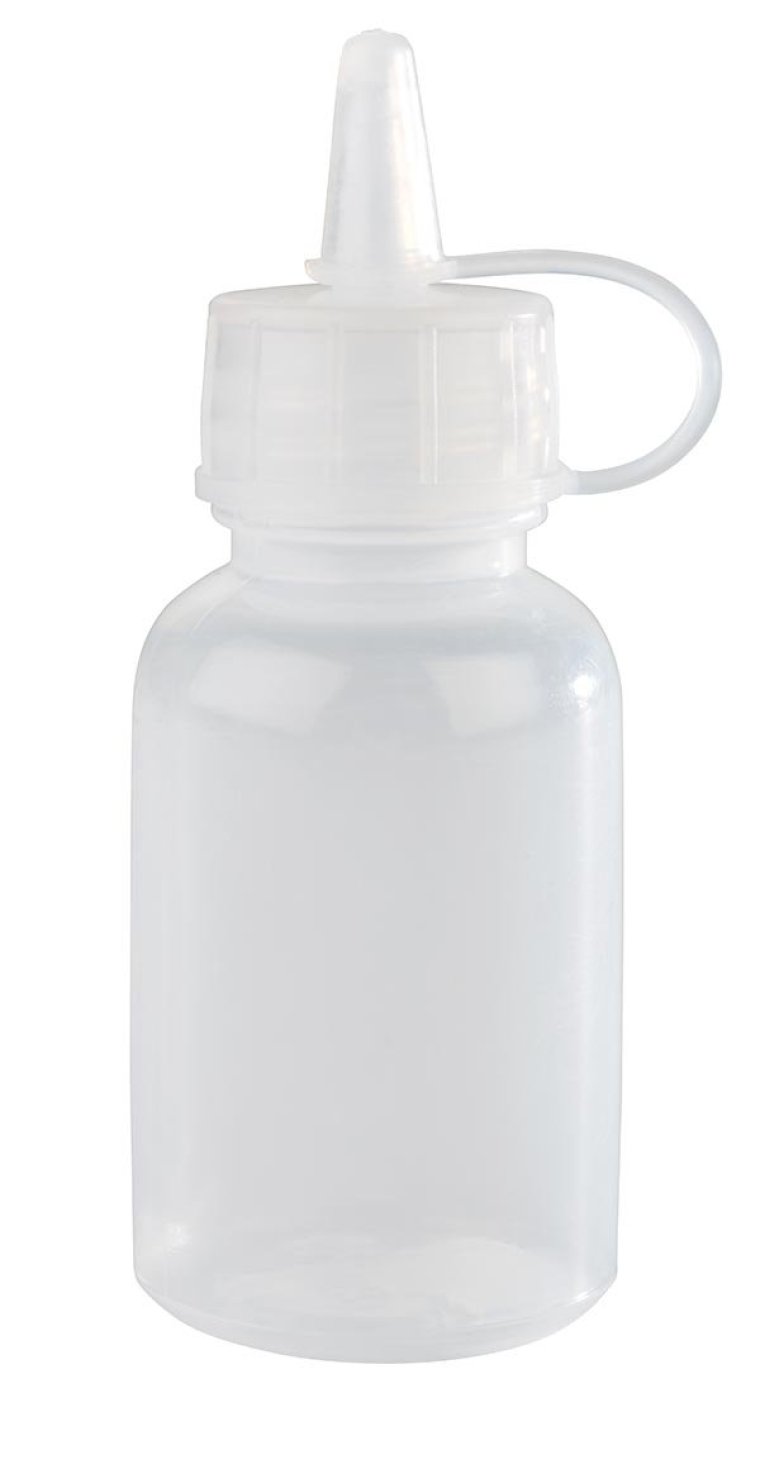 Quetschflasche -MINI- 4er Set 0,03 l