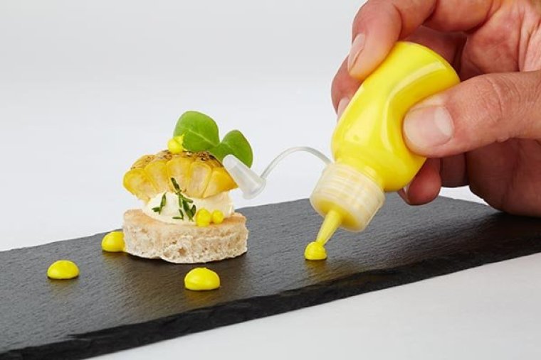 Quetschflasche -MINI- 4er Set 0,03 l