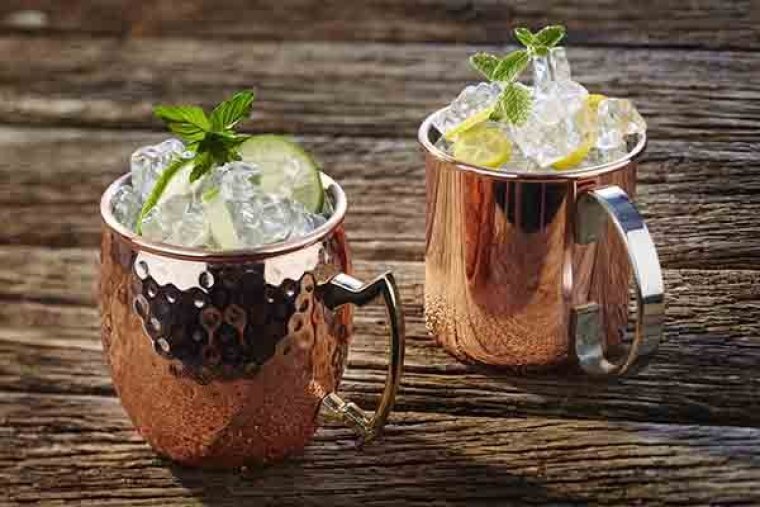 Becher -MOSCOW MULE- 0,5 l Edelstahl