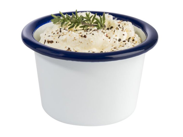 Schale rund 7 cm ENAMELWARE