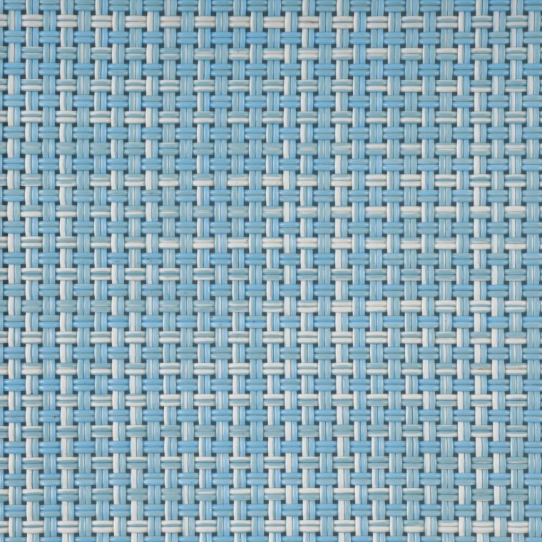 Tischset - hellblau weiß 450 x 330 mm