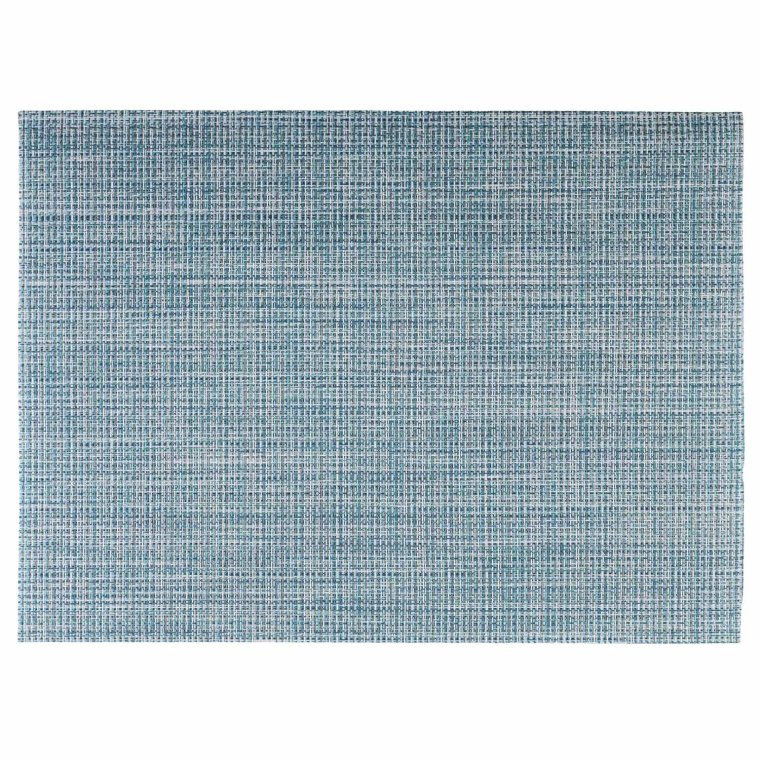 Tischset - türkis grün weiß 450 x 330 mm
