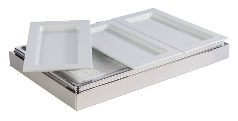 Tablett FRAMES GN 1/3 Porzellan 325 x 176 mm