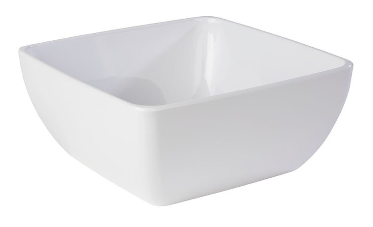 Schale PURE quadratisch 32 cm weiß