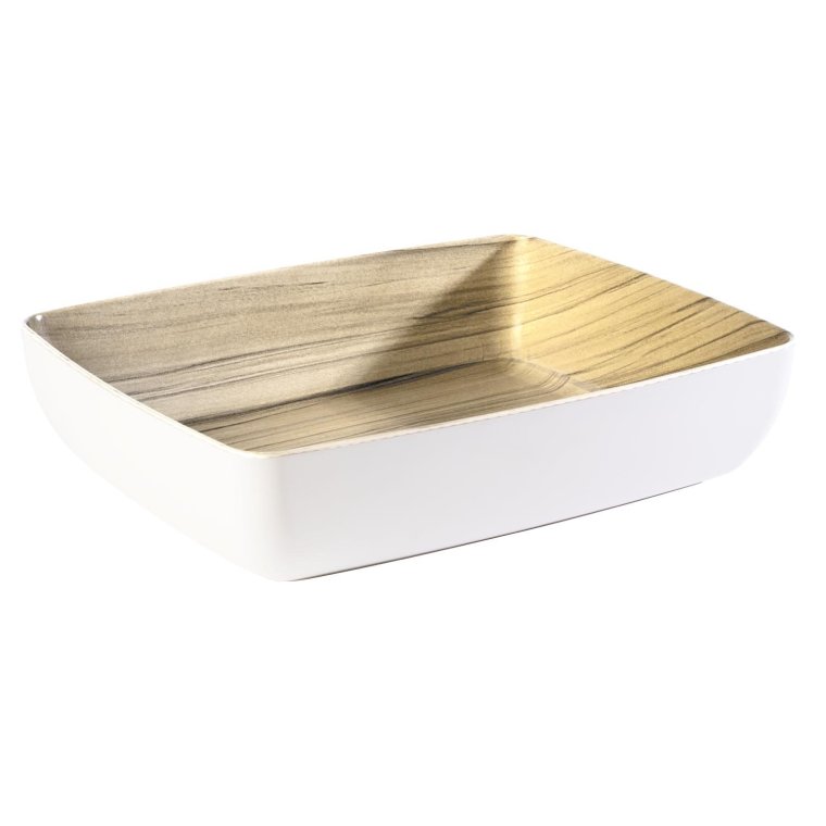 GN 1/2 Schale FRIDA 32,5 x 26,5 cm weiß