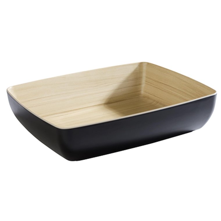 GN 1/2 Schale FRIDA 32,5 x 26,5 cm schwarz