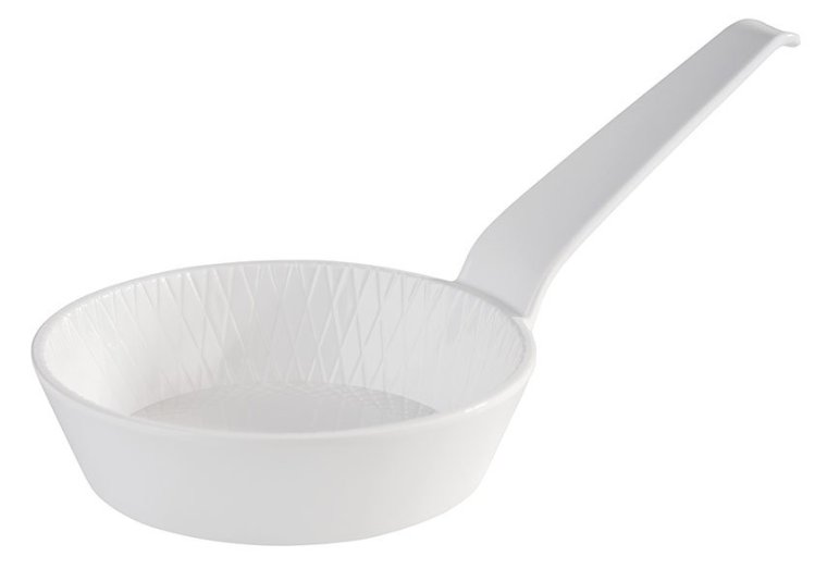 Schale MINI 8,5 cm ein Griff weiß