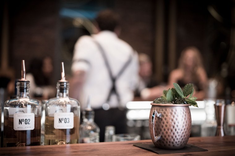 Becher MOSCOW MULE 0,5 l Chromgriff Edelstahl