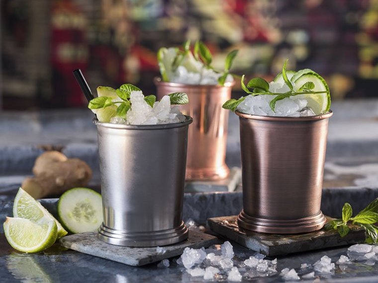 Becher JULEP MUG Kupfer antik 85 x mm Edelstahl