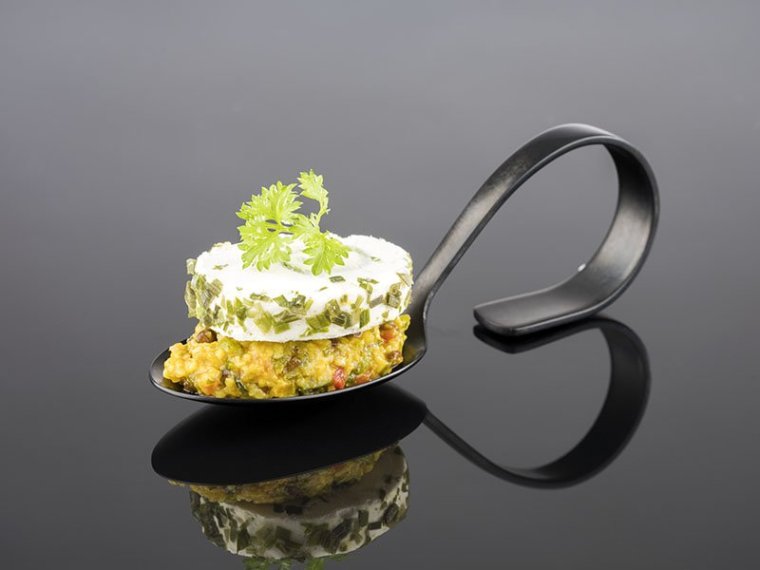 Gourmet-Löffel GUN-METAL