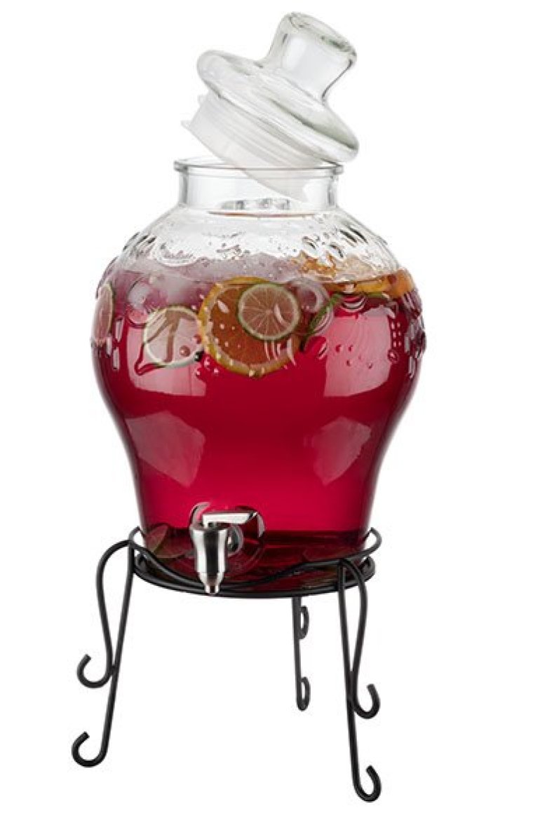 Getränkespender FRUITS 250 x mm Glas