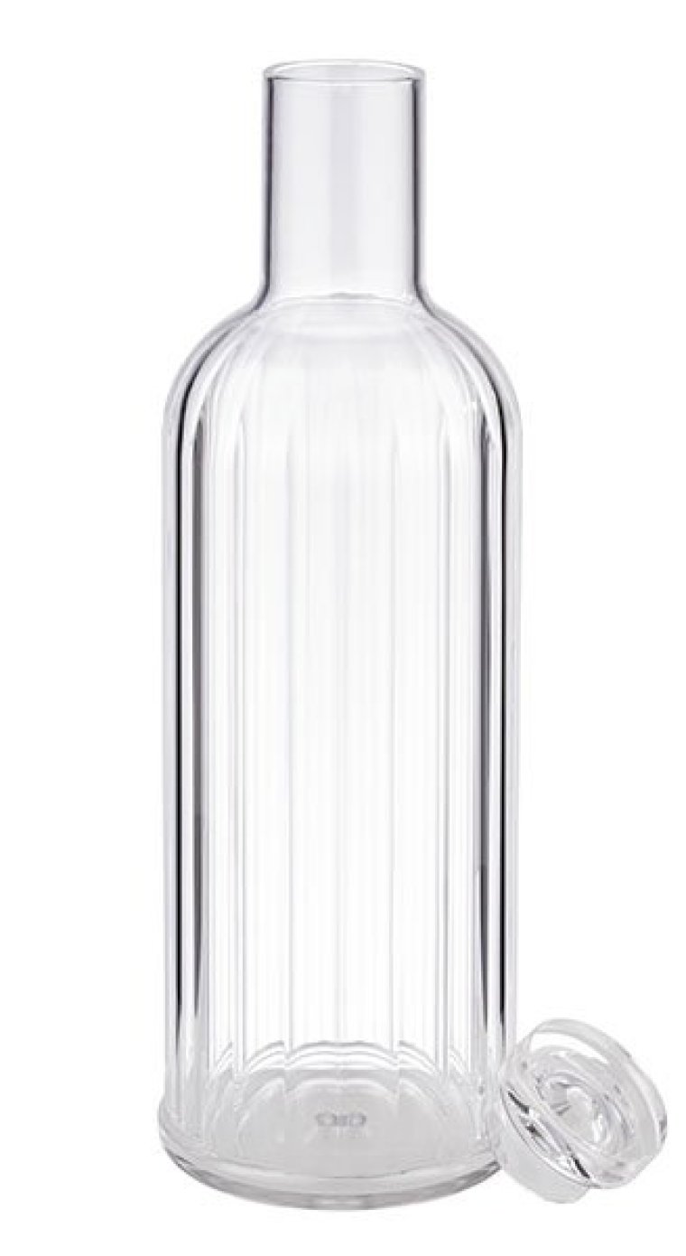 Flasche STRIPES transparent 90 x mm