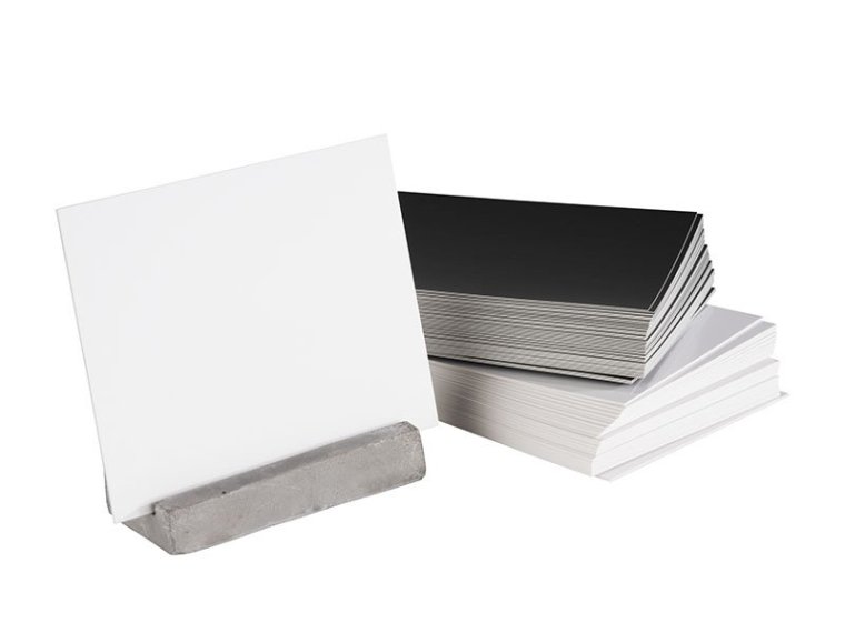 Kartenhalter, 2er Set 80 x 35 mm