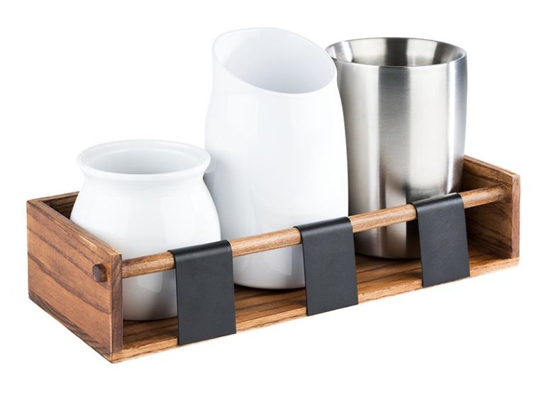 Dressingtopf-Display /-Station 400 x 160 mm