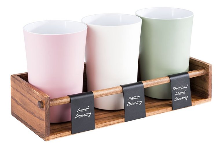 Dressingtopf-Display /-Station 400 x 160 mm