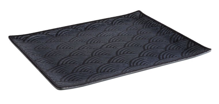 GN 1/2 Tablett DARK WAVE 325 x 265 mm