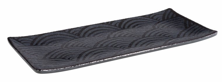 Tablett DARK WAVE 23,5 x 10,5 cm