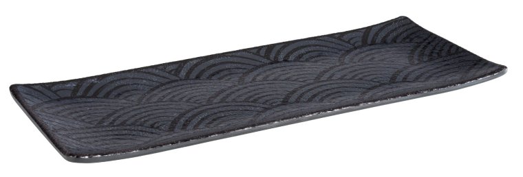 Tablett DARK WAVE 29 x 12 cm