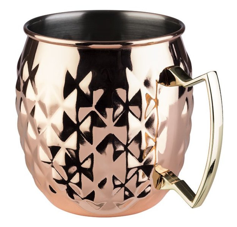 Becher MOSCOW MULE Kupfer-Look 95 x 120 mm Edelstahl