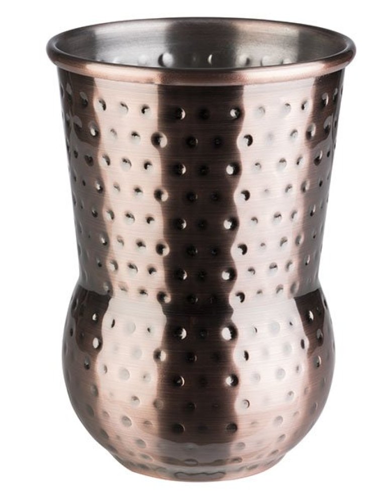 Becher JULEP MUG Antik-Kupfer-Look 80 x mm Edelstahl