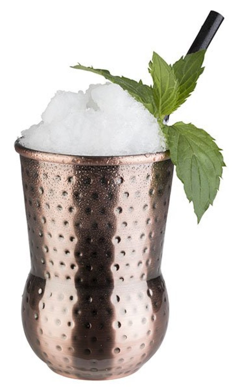 Becher JULEP MUG Antik-Kupfer-Look 80 x mm Edelstahl