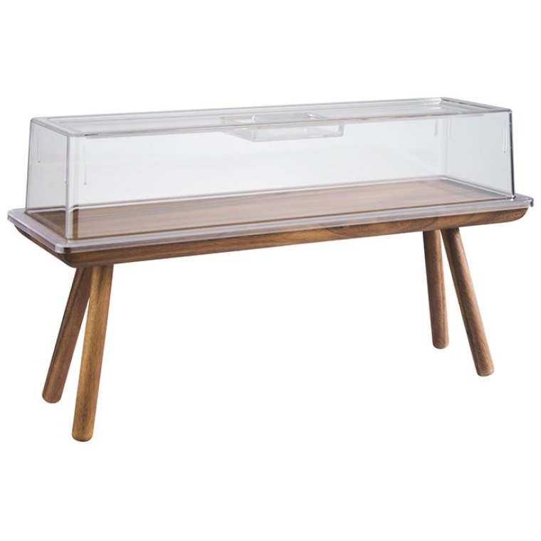 Buffetständer ACACIA GN 2/4 530 x 162 mm