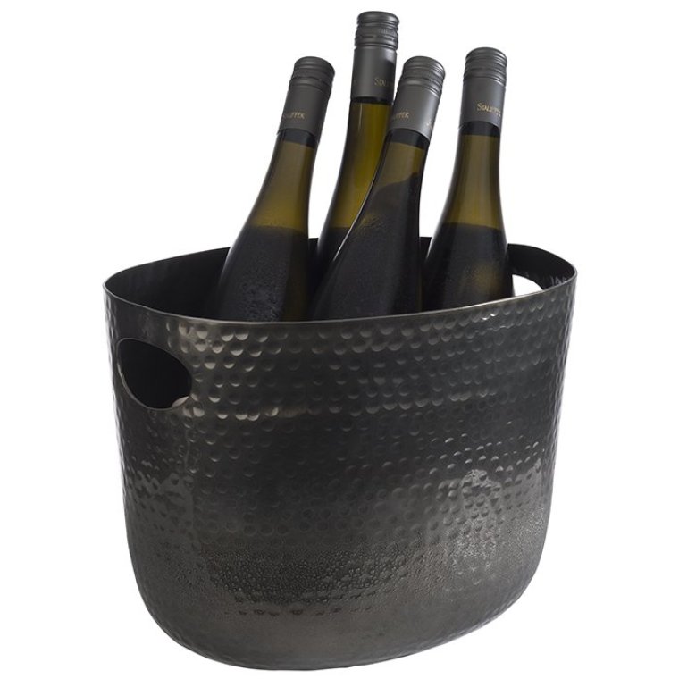 Wein / Sektkühler Gunmetall 7 l