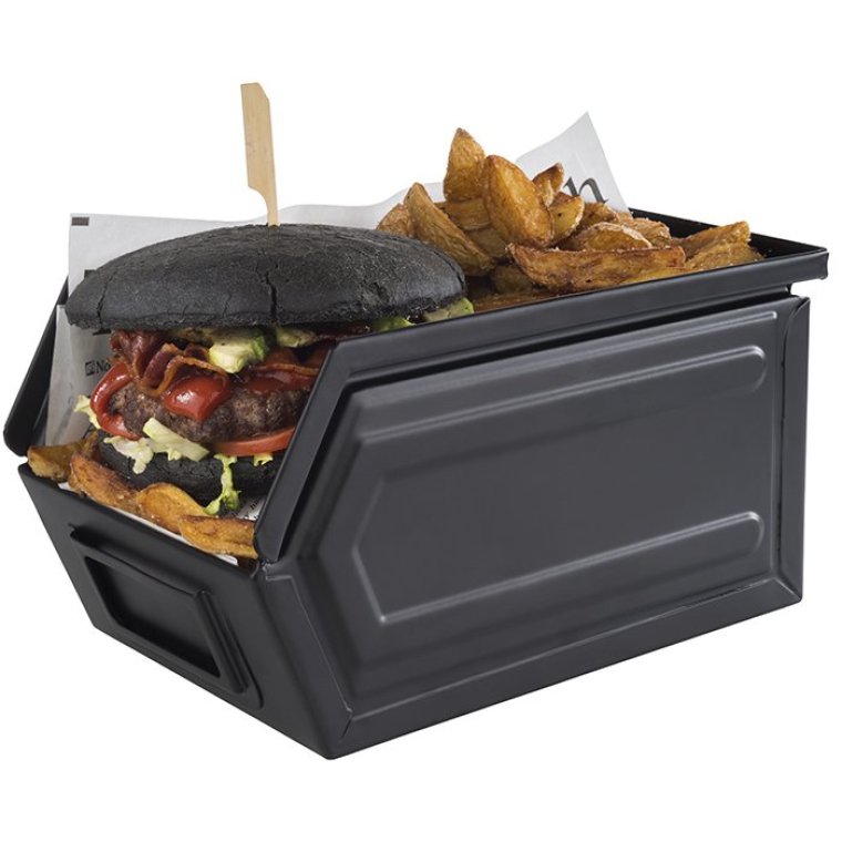 Snackbox INDUSTRIAL 23 x 15,5 cm, H: 13 cm