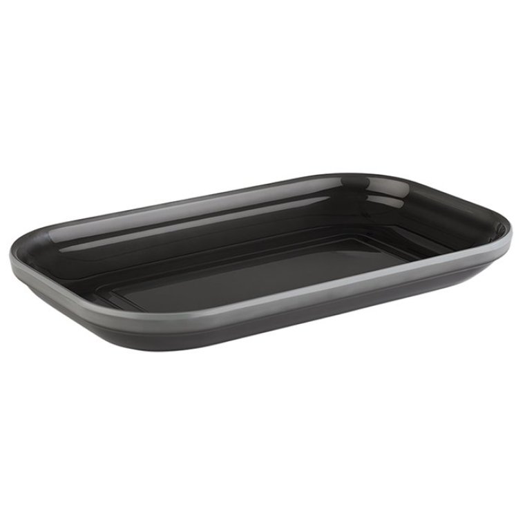 GN 1/4 Tablett EMMA 26,5 x 16,2 cm grau