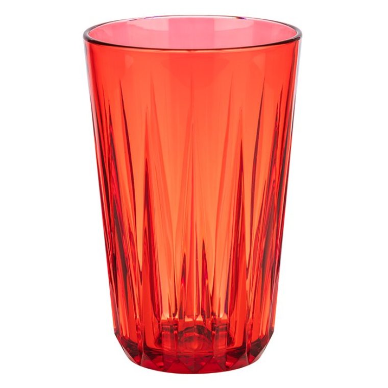 Trinkbecher CRYSTAL 0,3 l red star