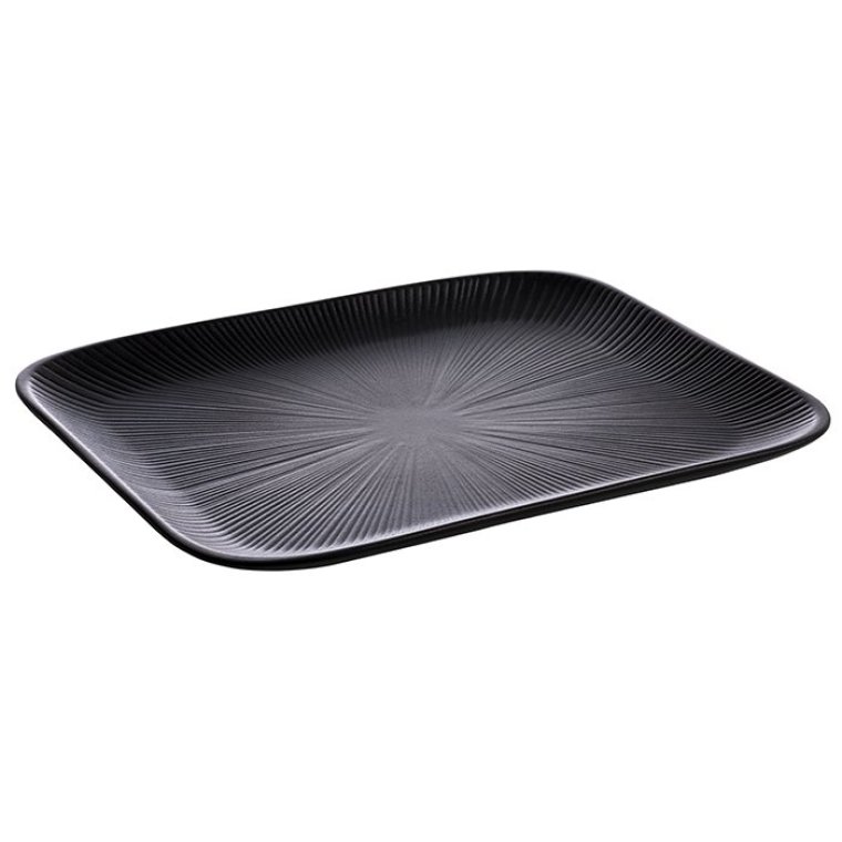 Tablett NERO GN 1/2 325 x 265 mm Schwarz