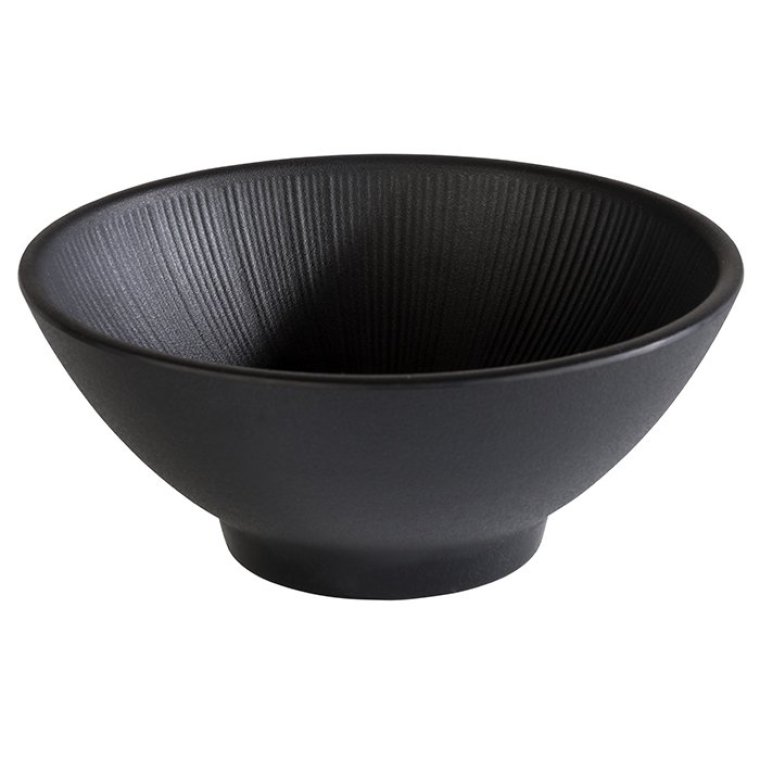 Schale NERO hoch 0,5 l Schwarz