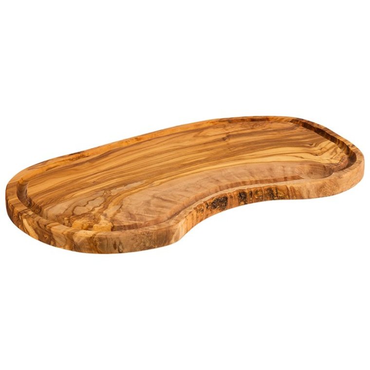 Servierbrett OLIVE 39,5 x 21 cm Braun,