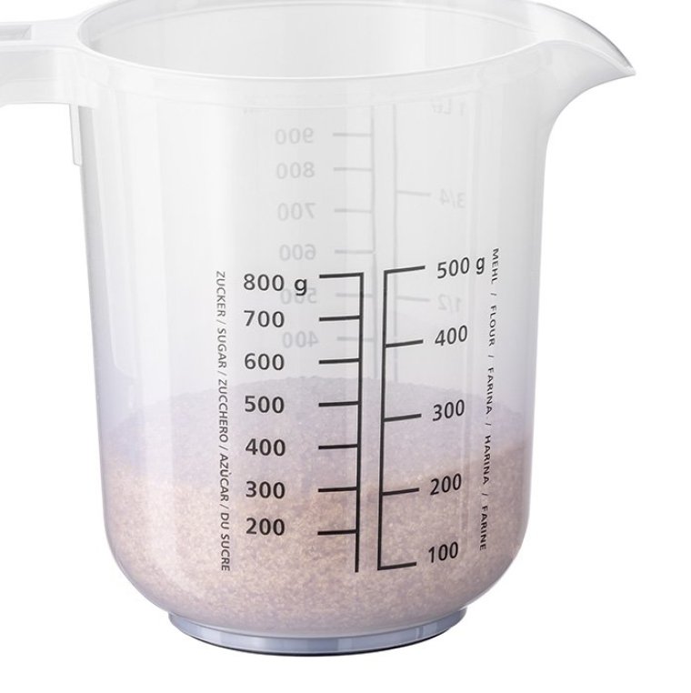 Messbecher und Rührbecher mit Deckel 1,0 l