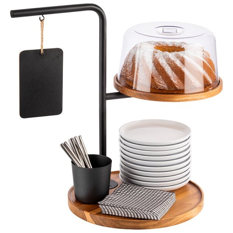 Etagère IRON zweistufig 470 x 300 mm